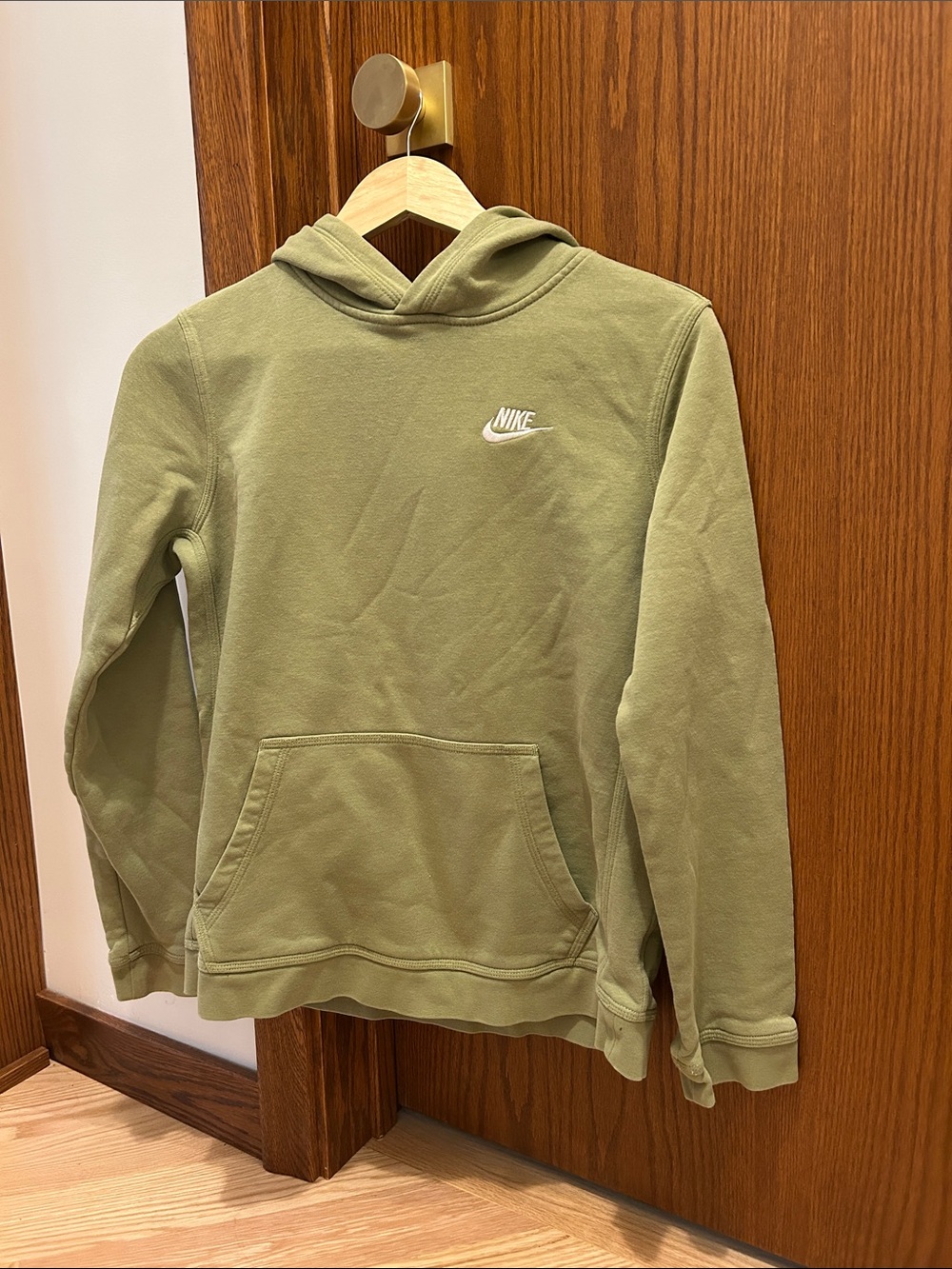 Nike kids Olive Green Hoodie